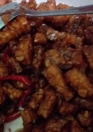 Foto resep Oreg tempe asam manis