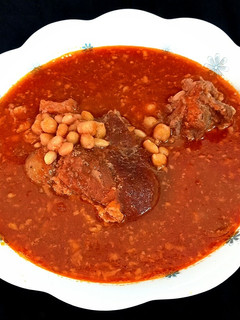 عکسی از دستور آبگوشت 🍜🍜🌶🍅