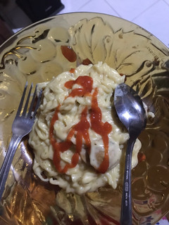 Foto resep Mie Carbonara rasa soto (resep sederhana)