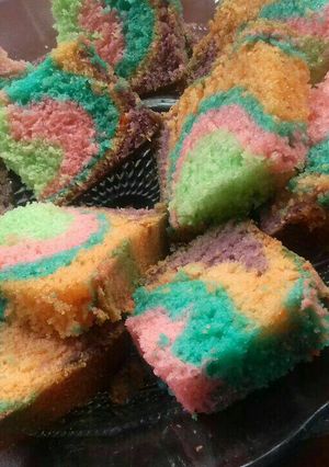 Foto resep Bolu unicorn