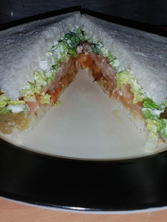 Una foto de Sándwich vegetariano