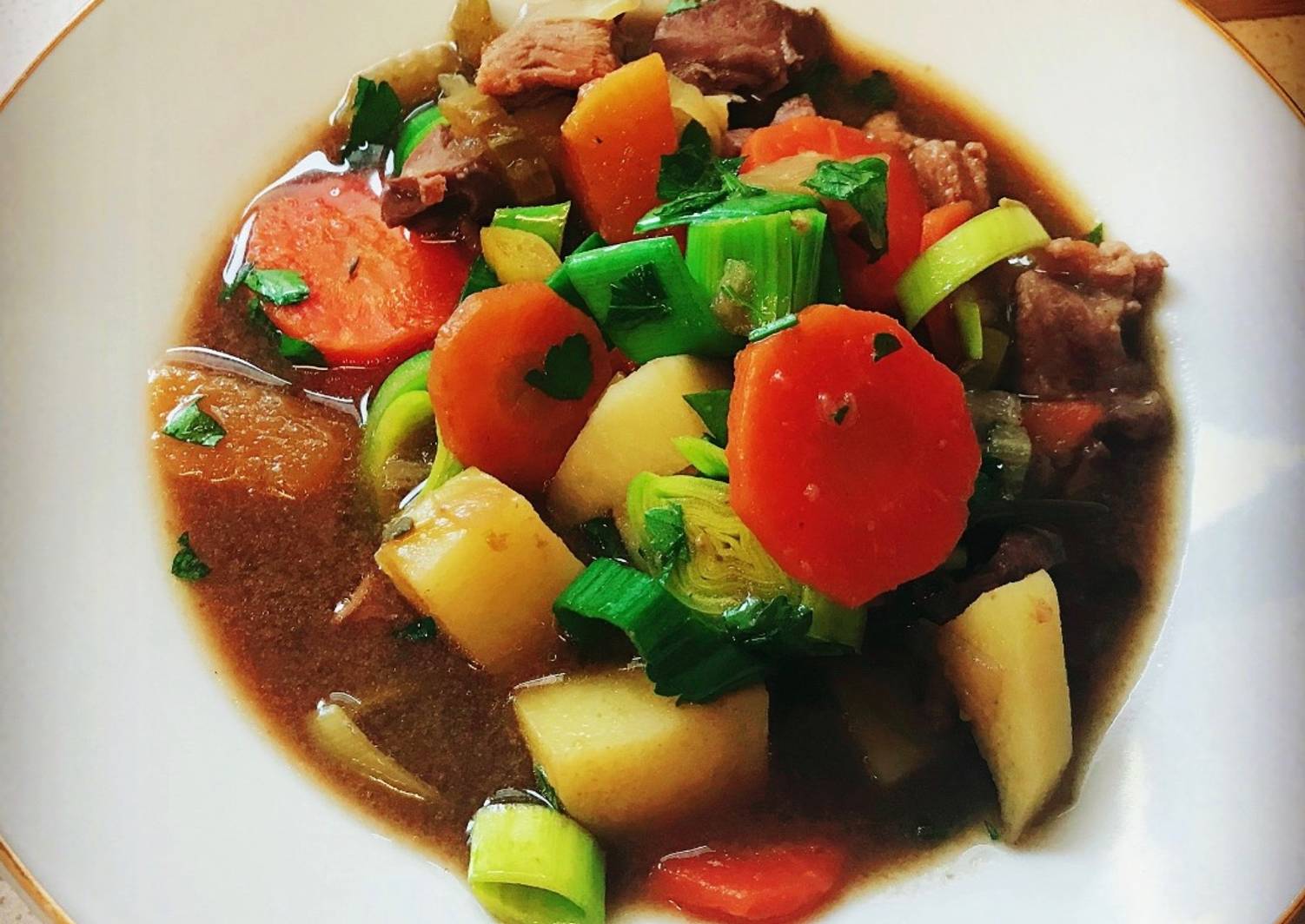 Traditional Welsh Lamb Cawl Recipe By Katie Davies Cookpad