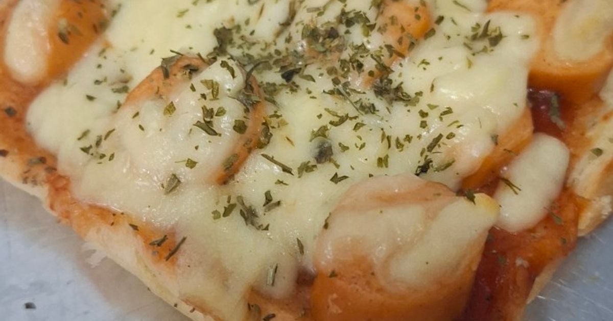 Roti Tawar Pizza Simpel