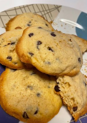 Una foto de Cookies con chips de chocolate