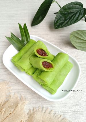 Foto resep Dadar Gulung Pandan Unti Kelapa