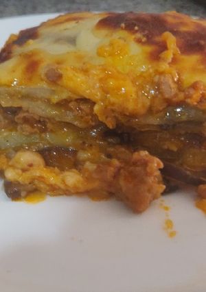 Una foto de Moussaka