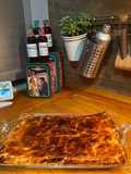 Empanada de bacalao y pasas