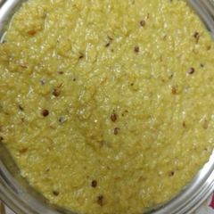 A picture of Lauki ka halwa.