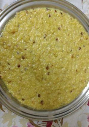 A picture of Lauki ka halwa.