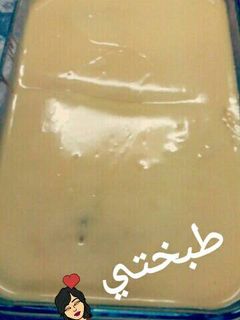 صورة لوصفة كيك بالكاسترد