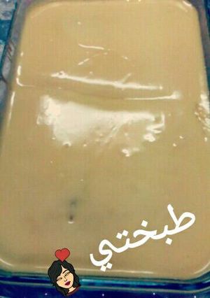 صورة لوصفة كيك بالكاسترد