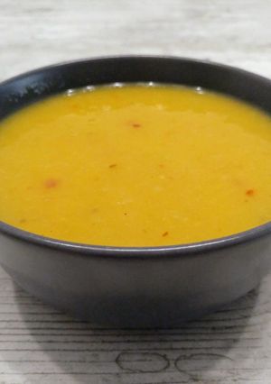Foto principal de Sopa fría de mango y coco