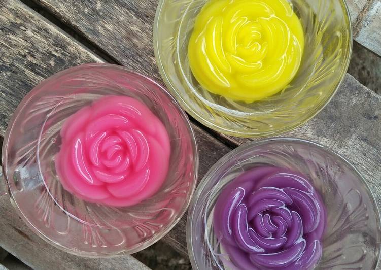 Bumbu Puding mawar kaca🌹🌹 | Cara Masak Puding mawar kaca🌹🌹 Yang Menggugah Selera