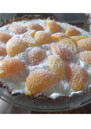 Una foto de Tarta de durazno rápida!!