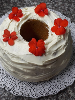 Una foto de Carrot cake