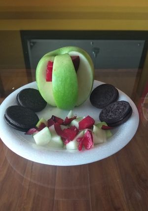 Una foto de Elefante de frutas