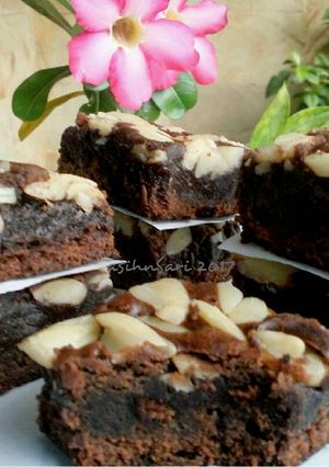 Foto resep Brownies Panggang Kenari