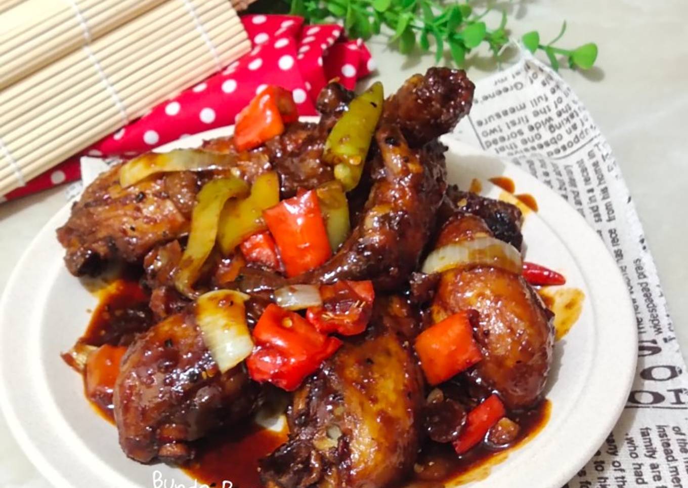 Ayam Kecap Pedas