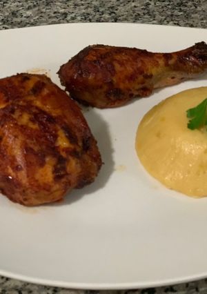 Una foto de Pollo al horno