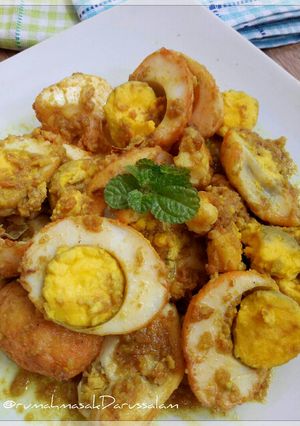 Foto resep Telor Bumbu Kuning