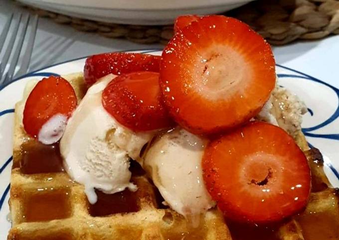 Steps to Make Favorite Vegan/GF waffles