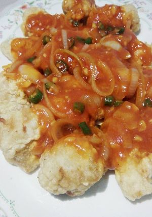 Foto resep Ikan Tepung Saus Asam Manis