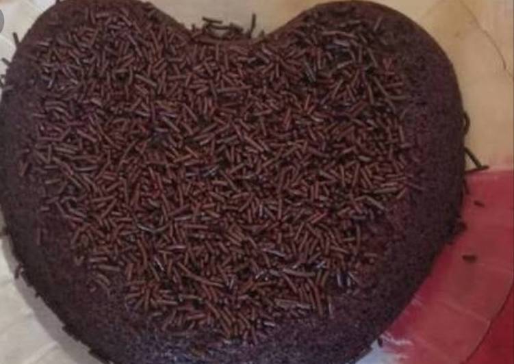 Cara Gampang Menyiapkan Brownies cokolatos kukus yang Bisa Manjain Lidah