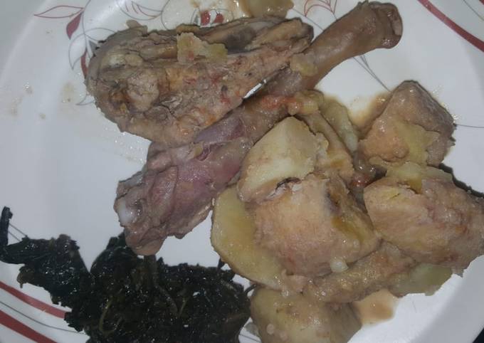 How to Make Delicious Matoke with sidechic in green land