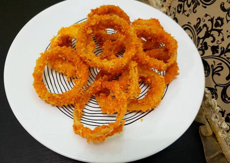 Resep Onion Rings A.k.a Bawang Bombay Goreng Tepung Oleh Dewi Rosita ...