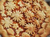 Crostata con confettura di albicocche