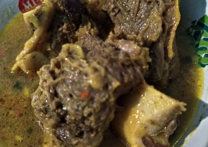 Resep Asem-Asem tulangan sapi Anti Gagal