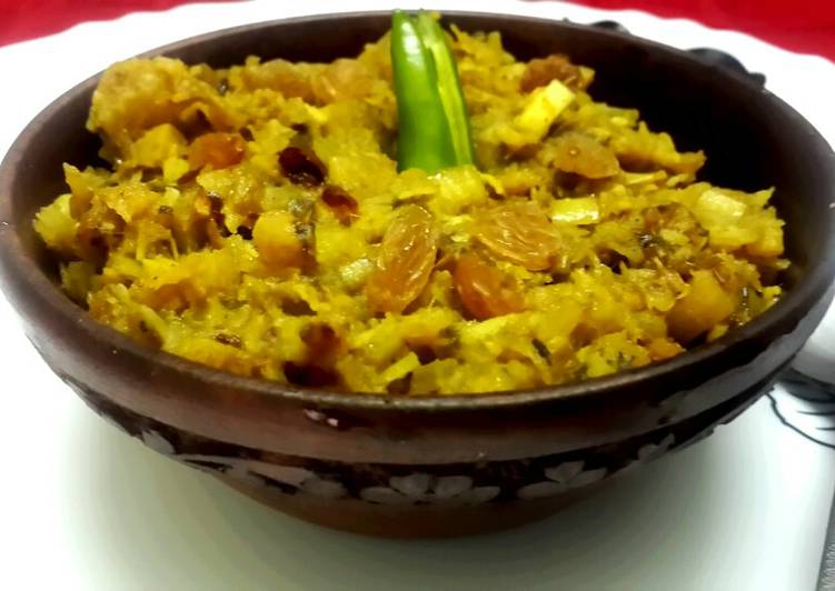 Step-by-Step Guide to Make Speedy Narkol Moong Dal diye Thor Ghonto