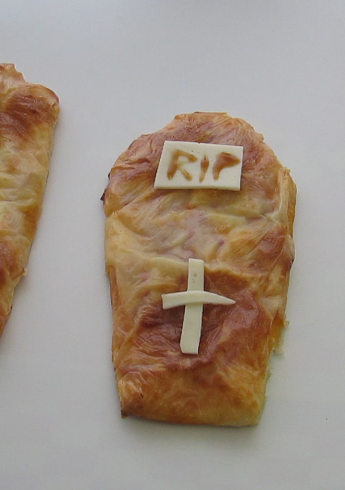 Una foto de Pizzataúd