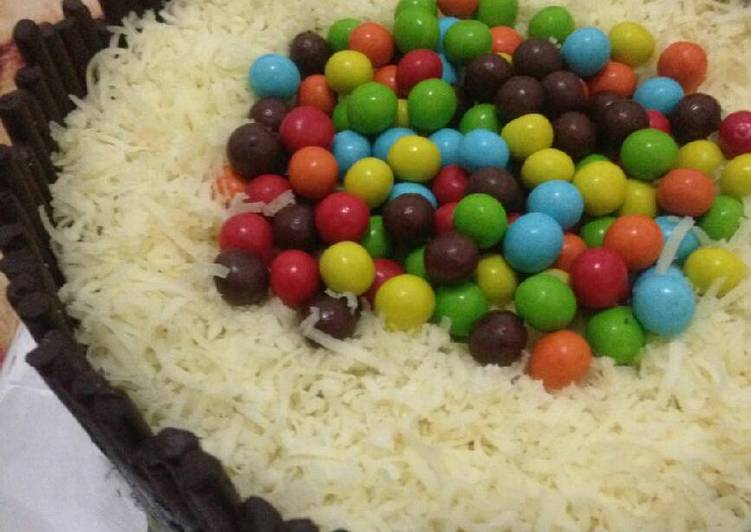 Bagaimana Membuat Birthday cake sederhana Anti Gagal