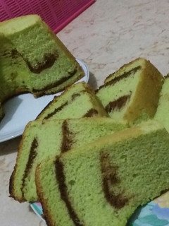 Foto resep Chiffon cake pandan cokelat