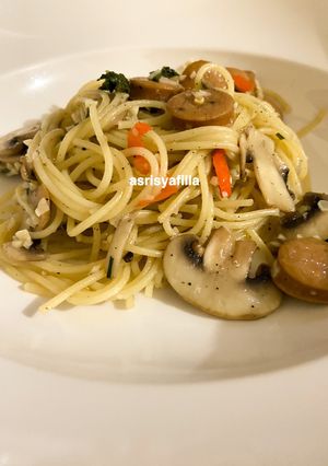 Foto resep Spaghetti Aglio e Olio