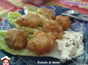 Foto principal de Buñuelos de bacalao fresco sin huevo