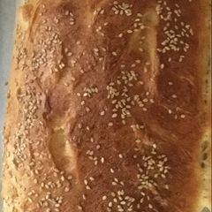 A picture of White bread using bread machine .