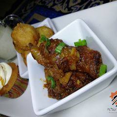 A picture of Spicy ketchup chicken.