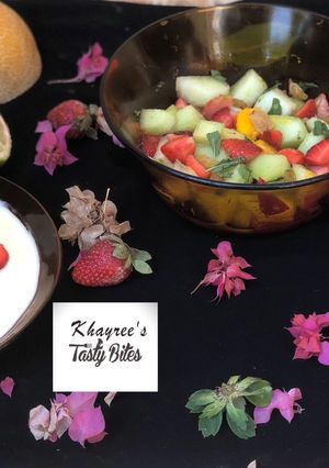 A picture of Fruit salad.