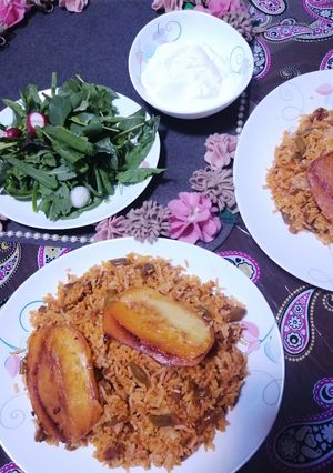 عکسی از دستور لوبیاپلو جان😋