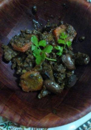 صورة لوصفة كبد دجاج مع التوابل