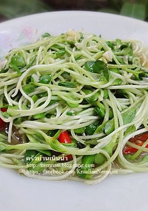 รูปของ ผัดต้นอ่อนทานตะวัน