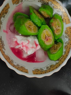 Foto resep Es pisang ijo anti gagal