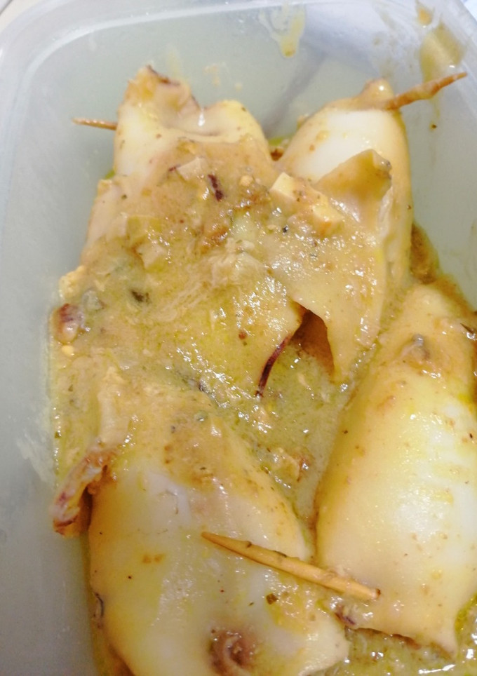 Una foto de Calamares rellenos