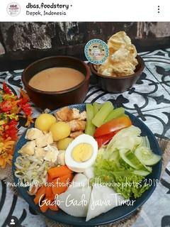 Foto resep Gado-gado Jawa Timur/Surabaya/Gado-gado Siram
