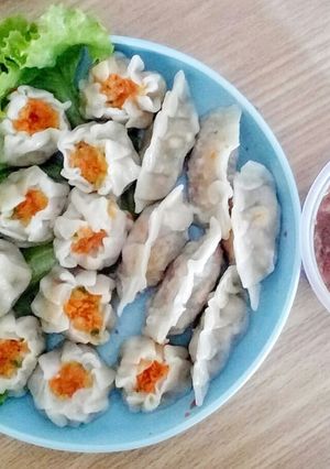 Foto resep Dumpling (rebus) Ayam Udang