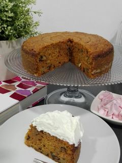 Una foto de Pastel de zanahoria - carrot cake