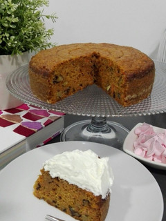 Una foto de Pastel de zanahoria - carrot cake