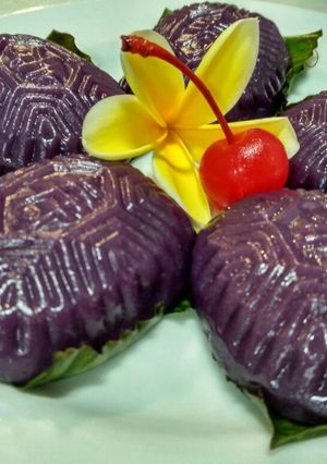 Foto resep Kue ku ubi ungu